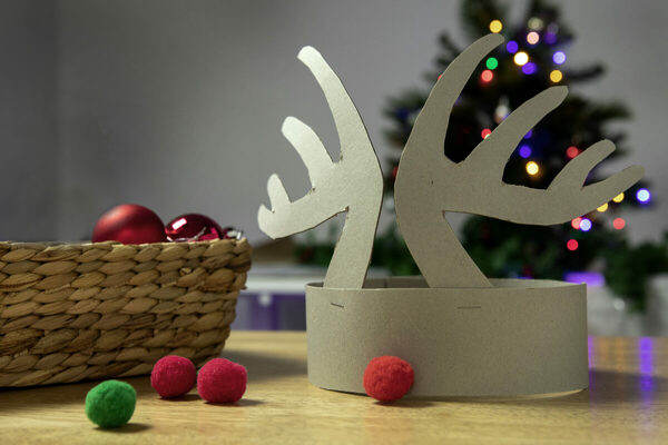 Reindeer Antler Headband - Printable Reindeer Template teaching resource